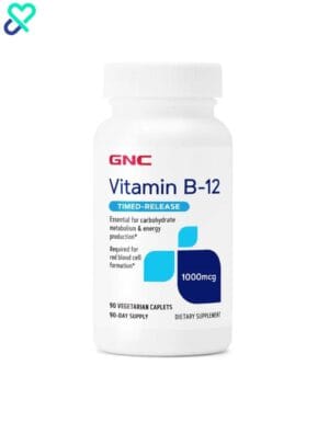 GNC Vitamin B-12 1000mcg 90 Caplets