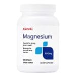 GNC Magnesium 500mg 120 Capsules