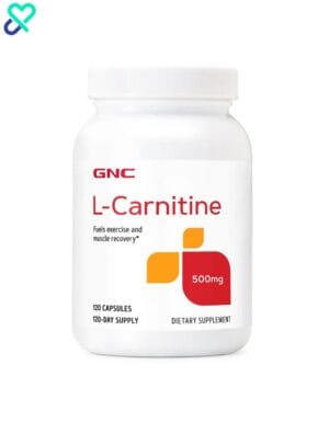 GNC L-Carnitine 500mg 120 Capsules
