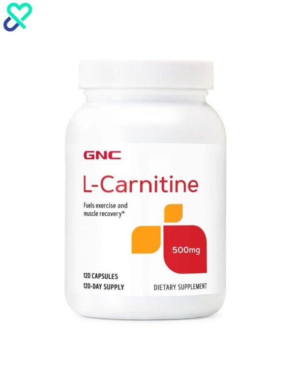 GNC L-Carnitine 500mg 120 Capsules