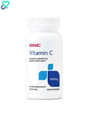 GNC Vitamin C 500mg 100 Caplets