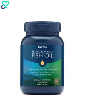 GNC Triple Strength Fish Oil 60 Ct