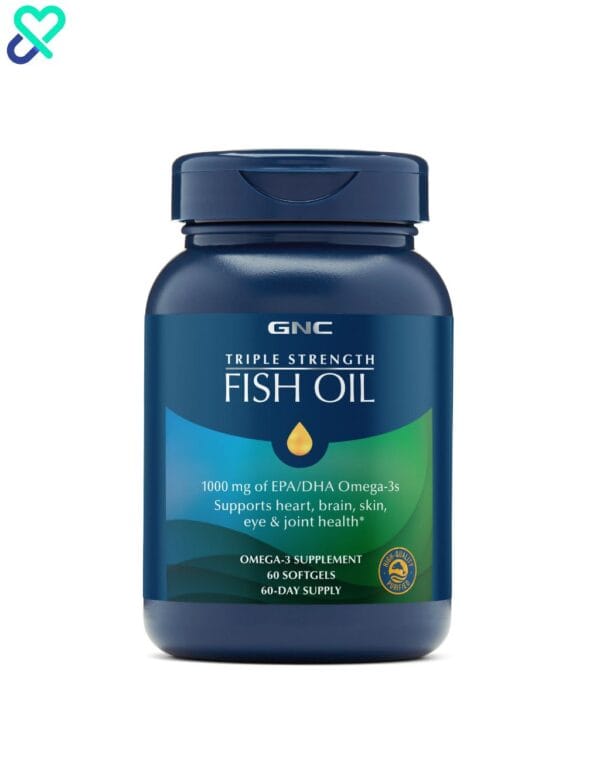 GNC Triple Strength Fish Oil 60 Ct