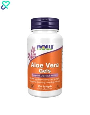 NOW Aloe Vera Gels 10,000 mg 100 Cap