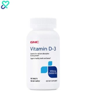 GNC Vitamin D-3 125mg 180 Tab