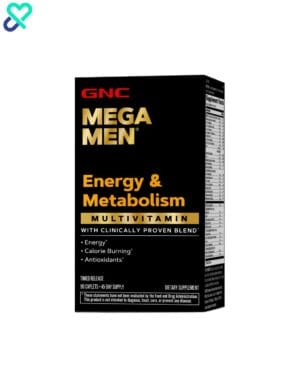 GNC Mega Men Energy & Metabolism Multivitamin 90 Cap