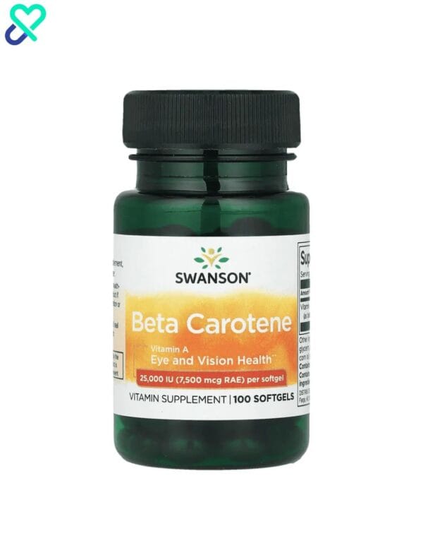 Swanson Beta Carotene Vitamin A 7500mg