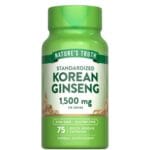 Nature's Truth Korean Ginseng 1500mg 75 Cap