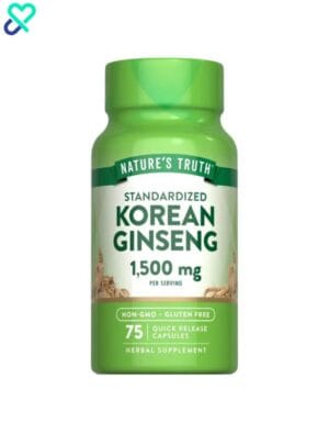 Nature's Truth Korean Ginseng 1500mg 75 Cap