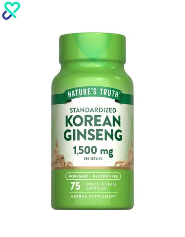 Nature's Truth Korean Ginseng 1500mg 75 Cap