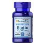 Puritan’s Pride Biotin 10000mg 50 Softgels