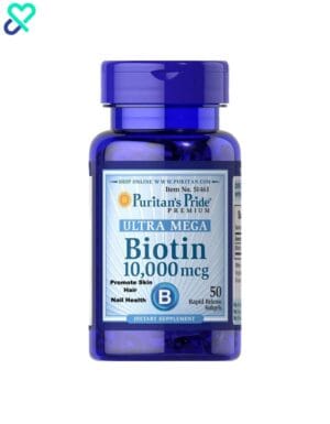 Puritan’s Pride Biotin 10000mg 50 Softgels