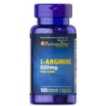 Puritan’s Pride L-Arginine 500mg 100 Cap