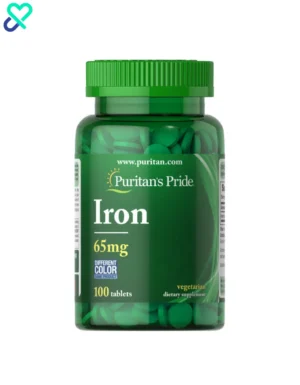 Puritan's Pride Iron 65mg 100 Cap