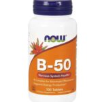 Now B-50 Nervous System Health 100 Cap