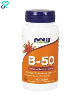 Now B-50 Nervous System Health 100 Cap