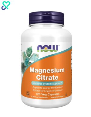 Now Magnesium Citrate 120 Cap