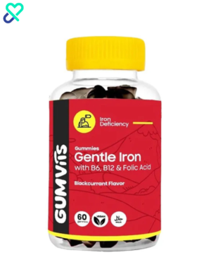 Gumvits Gentle Iron Gummies 60 Ct