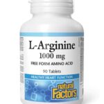 Natural Factors L-Arginine 1000mg 90 Cap