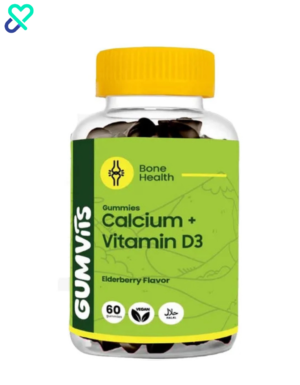 Gumvits Calcium & Vitamin D3 Gummies 60 Ct