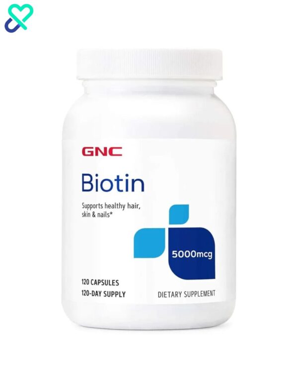 GNC Biotin 5000mg 120 Caps